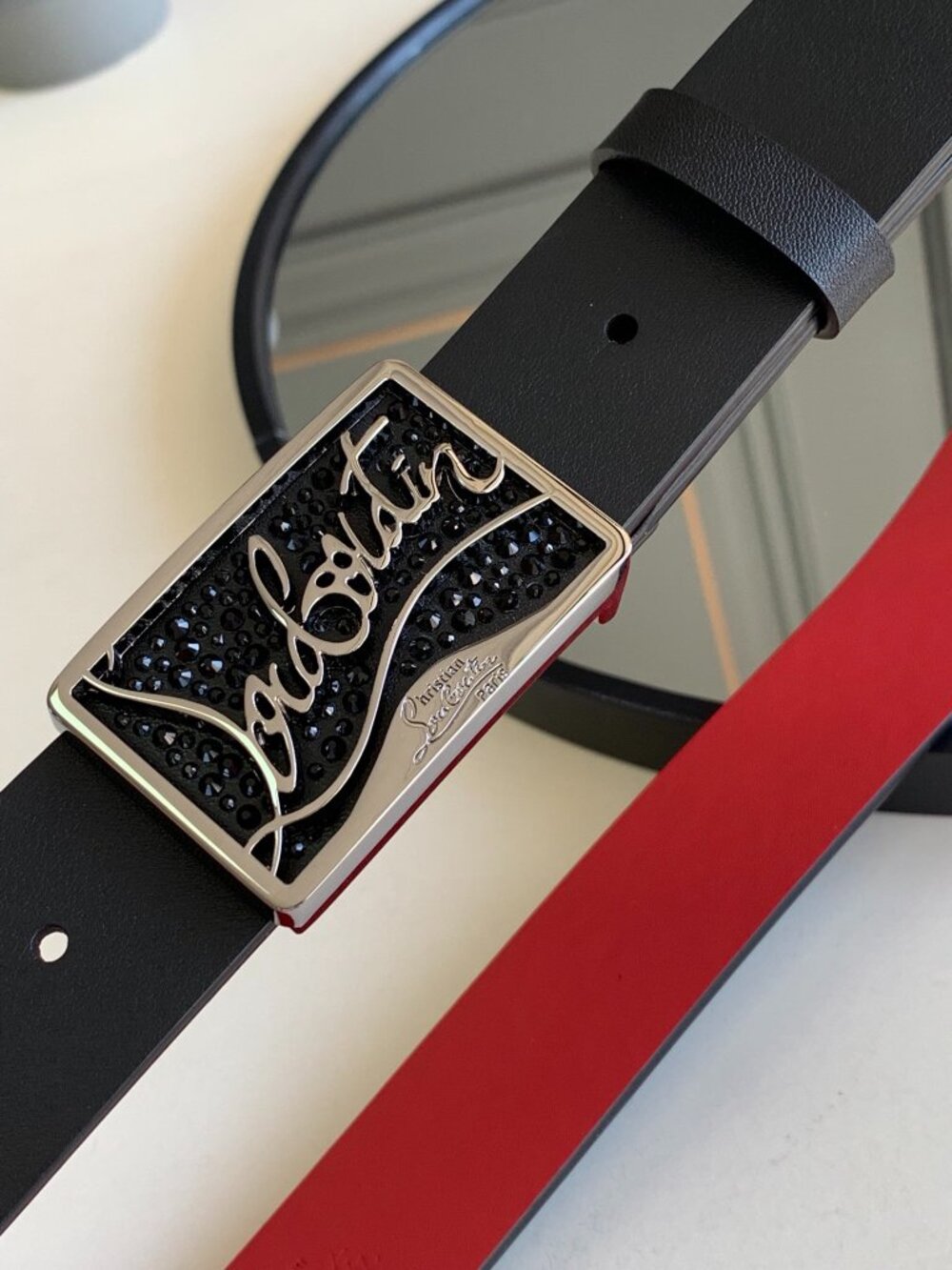 Christian Louboutin men's belts - Picture 3 of 6